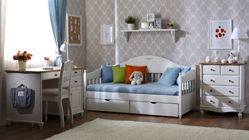 Стол письменный с 3 ящиками Айно №4