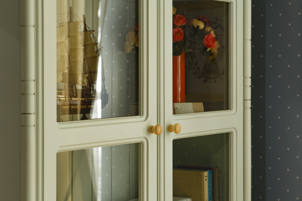 Шкаф книжный с ящиками Айно №3