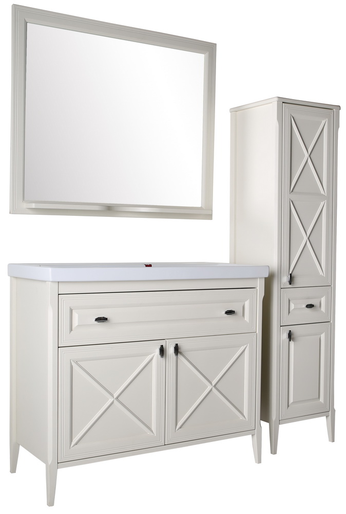 Подстолье белое с ящиком Монте 100