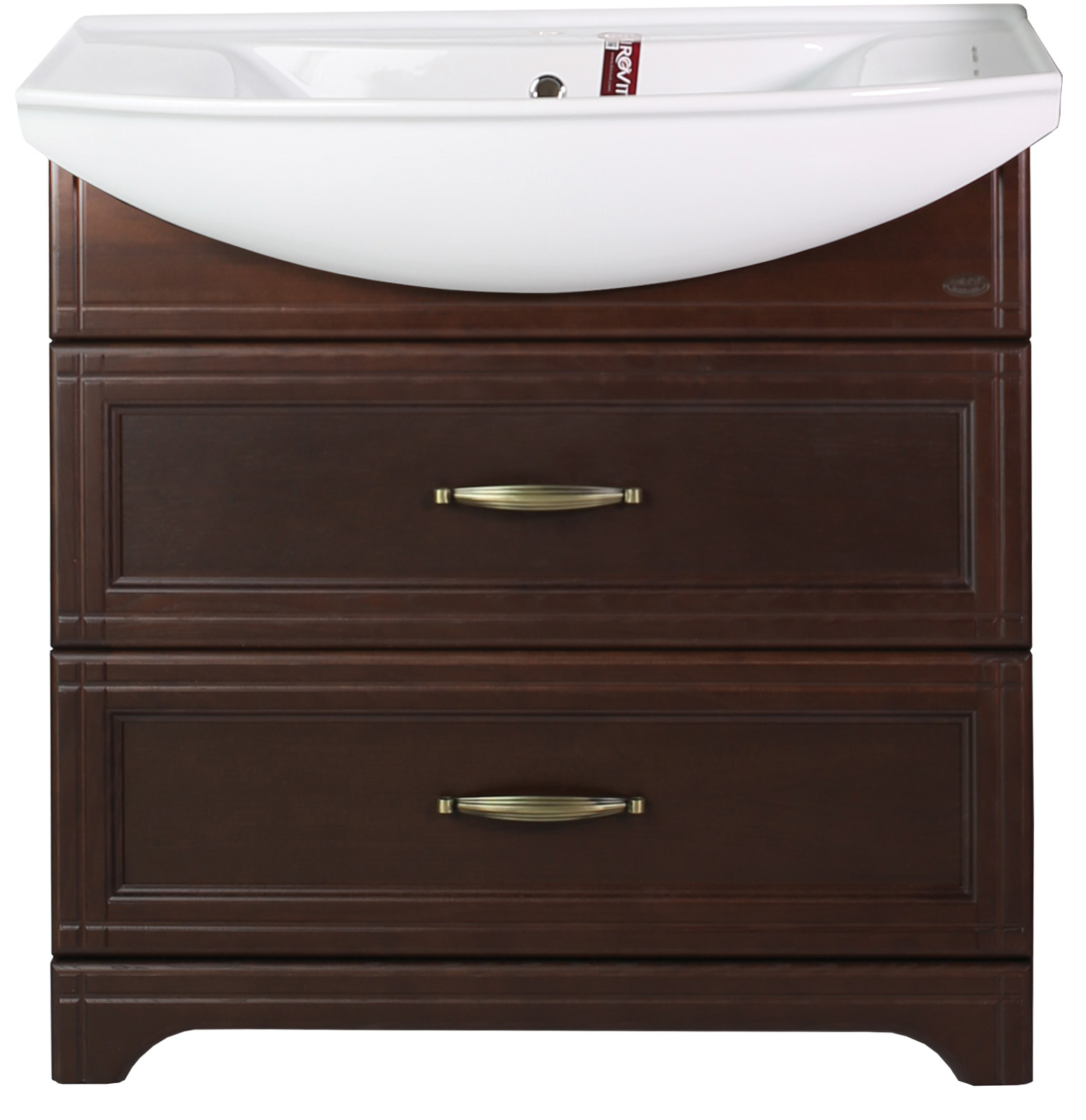 Тумба с 2 ящиками Берта-85 массив ясеня