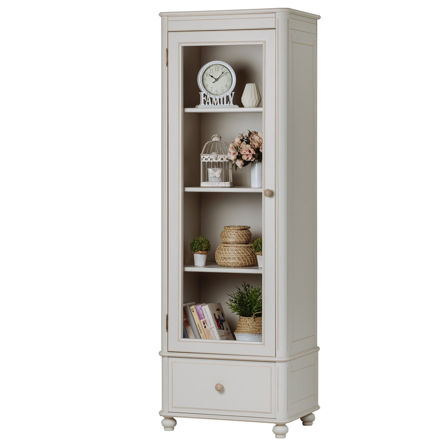 Шкаф книжный с ящиком Бетти №1