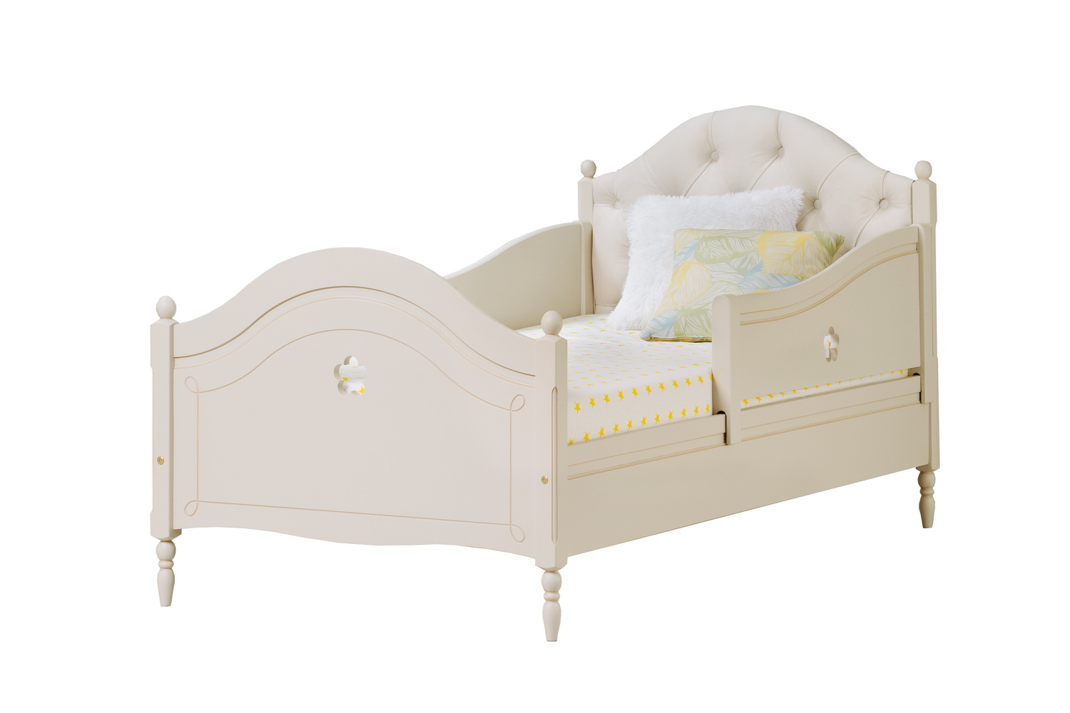 Кровать массив сосны односпальная Бетти №7 800х1800