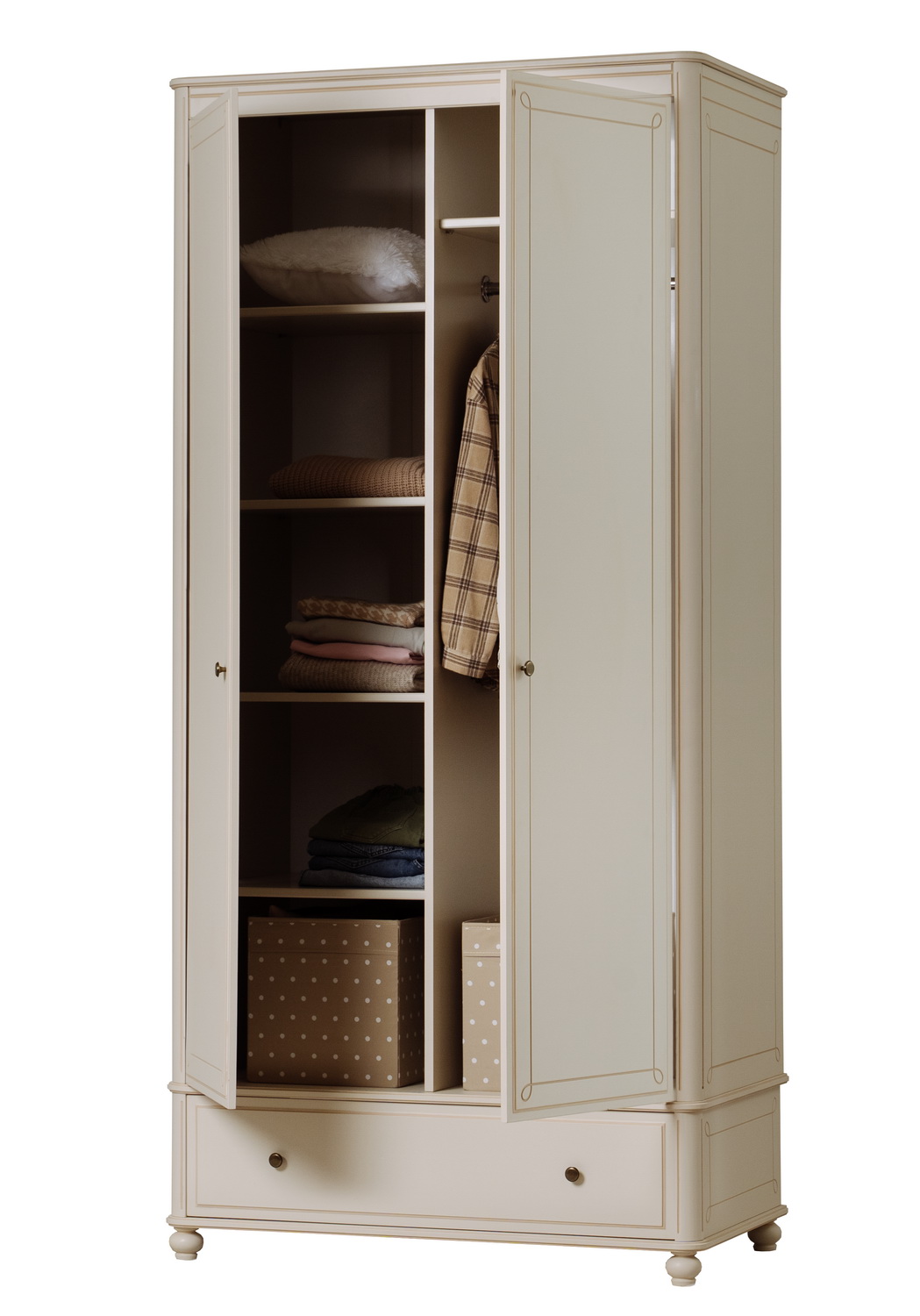 Шкаф 2 дверный мдф Бетти 2-ств №2