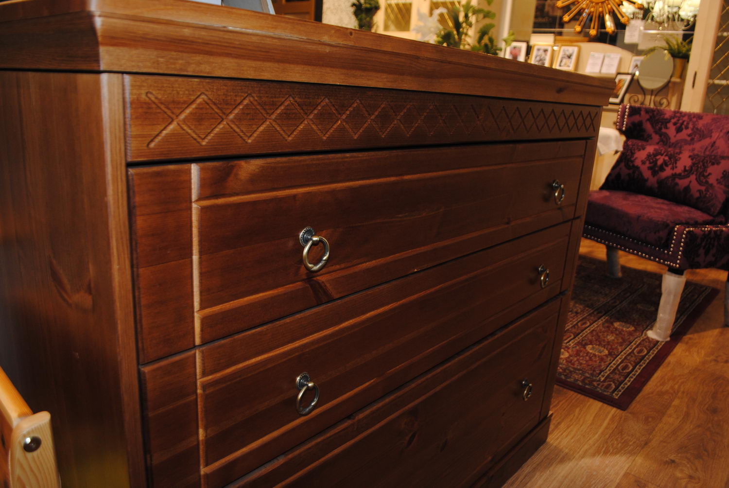 Комод из массива сосны Дания №2