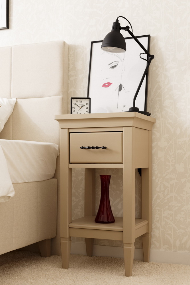 Тумба с ящиком сосна Дания №6