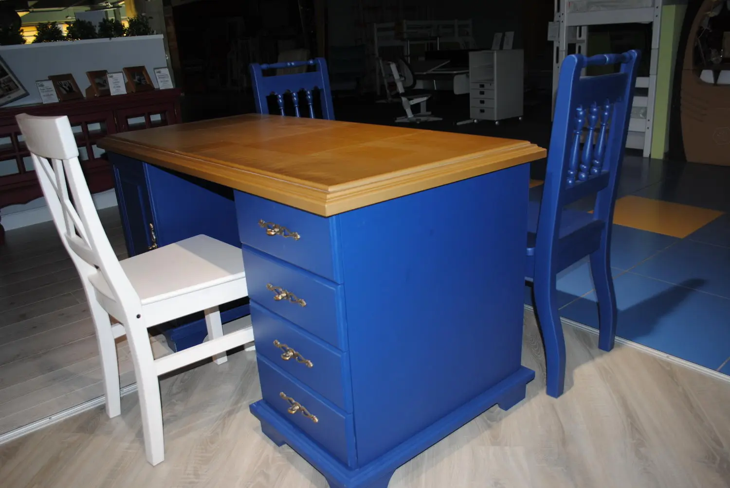 Стол Брусно кабинетный 2-тумбовый 6.3.02