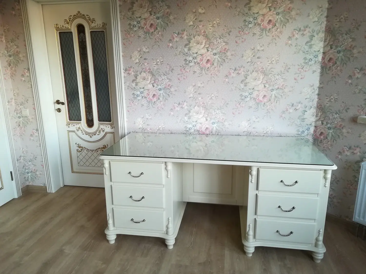 Стол Скандия 2-х тумбовый кабинетный 6.1.05