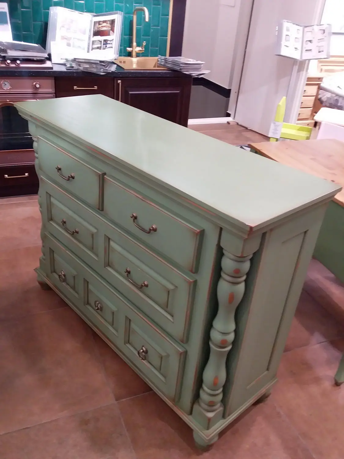 Комод Валенсия 2-18  сосна