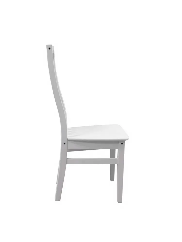 Стул белый массив Луиза (комплект из 2 штук)