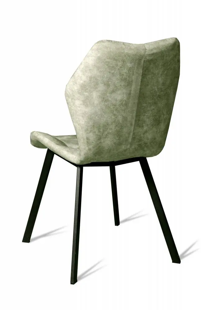 СТУЛ РИМ (ВЕЛЮР МОХИТО, черный муар)