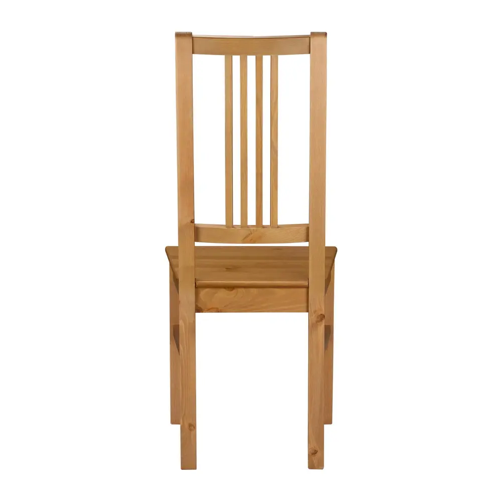 Стул чёрный сосны Карина