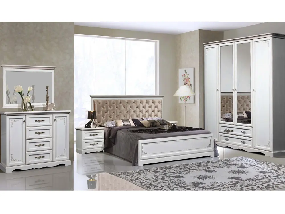 Кровать Ловелла 1800х2000 с мягким изголовьем ГМ 8804