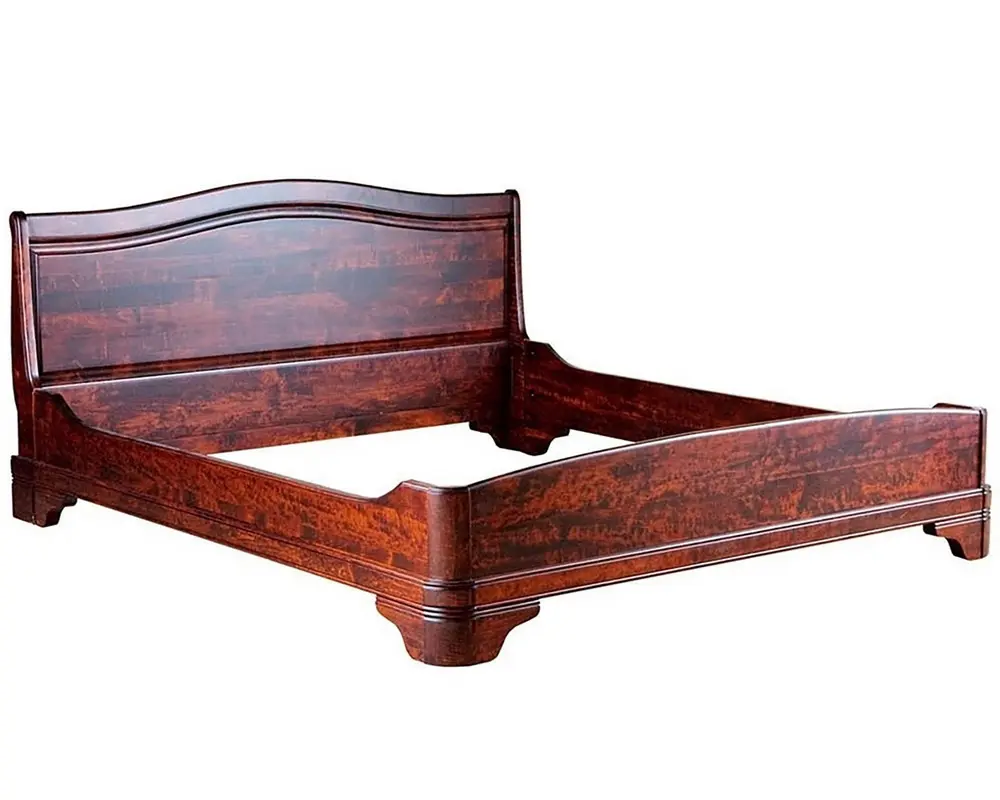 Кровать массив ольхи  Луи Филипп ОВ 03  1400х2000 