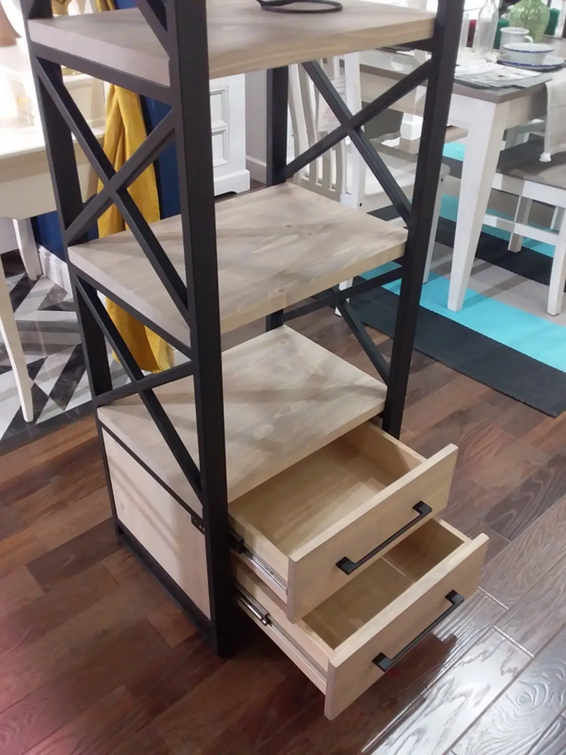 Стеллаж 4 полки  04-07