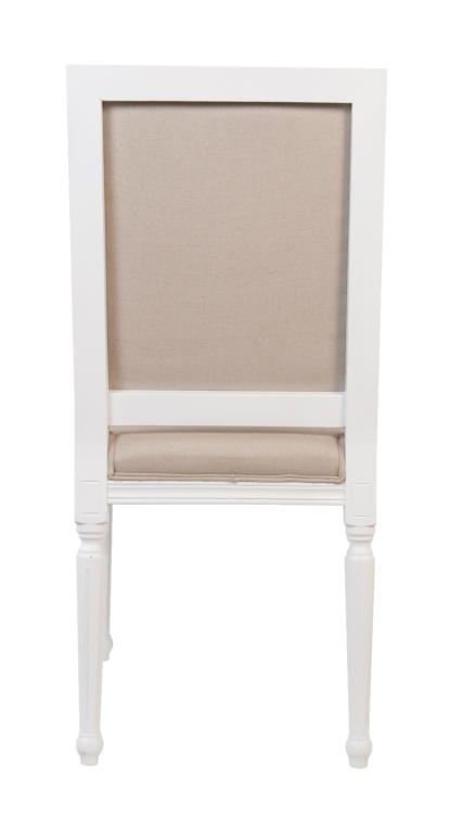 Дизайнерский обеденный стул Lotos White