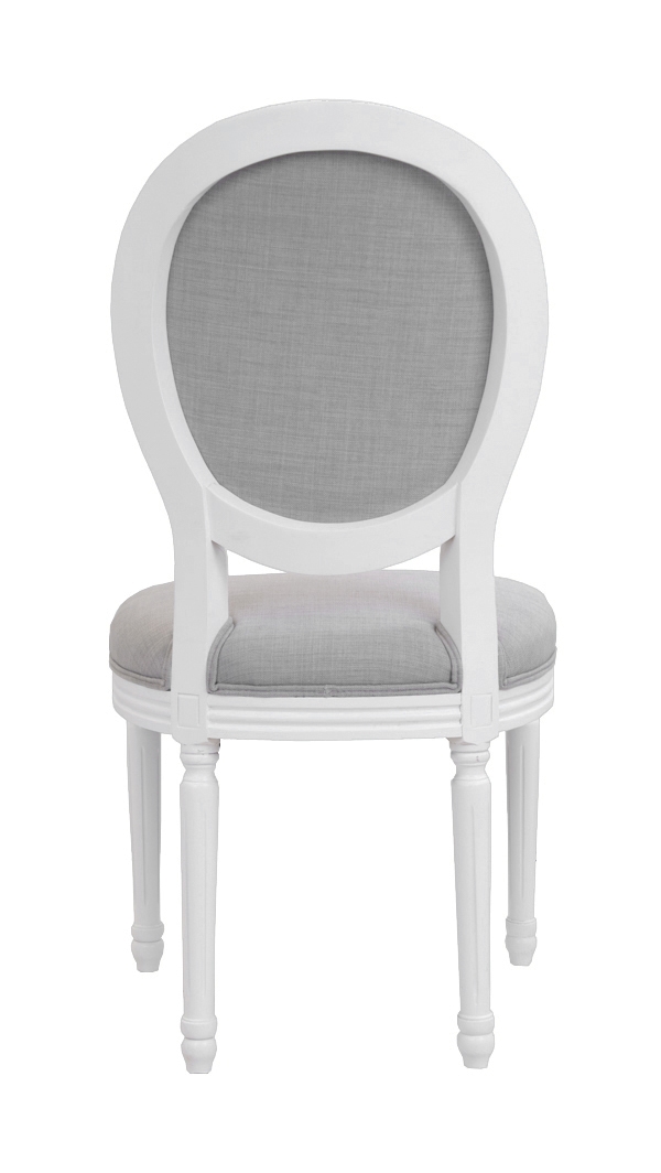 Дизайнерский обеденный стул Miro White and Grey