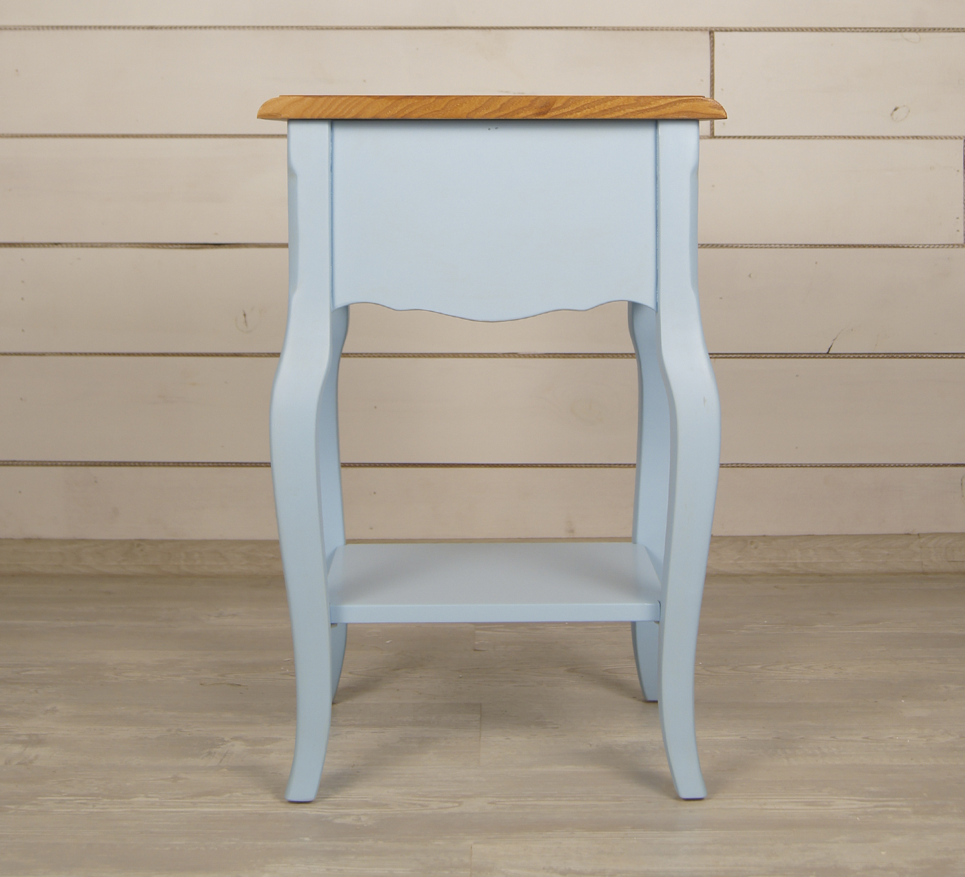 Прикроватная тумба "Leontina Blue" с одним ящиком