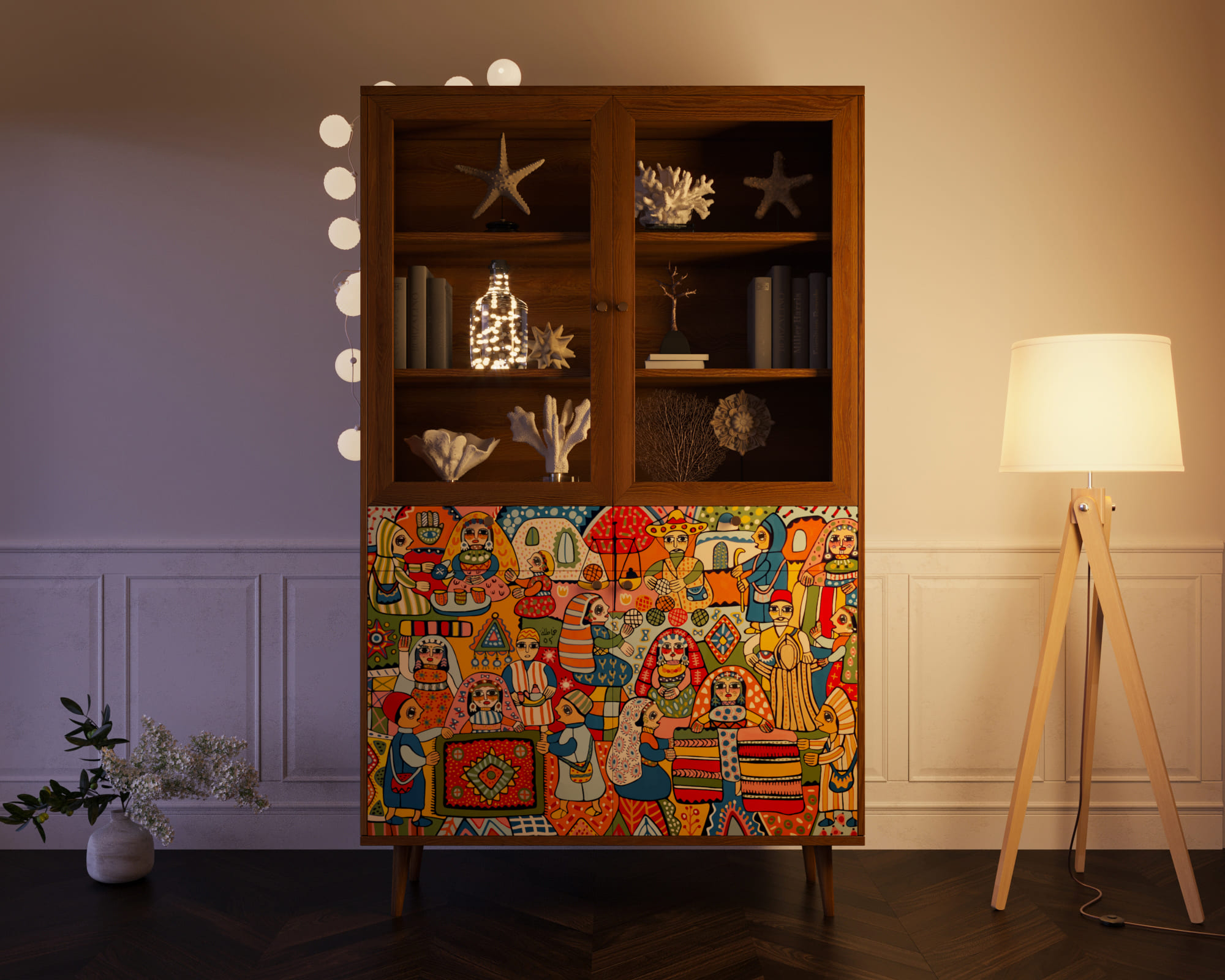 Буфет из дерева "Berber"