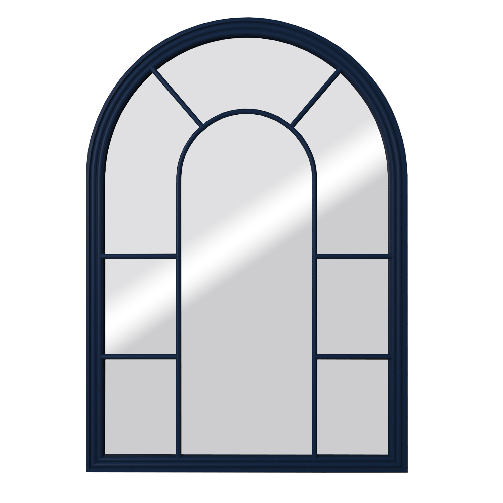 Зеркало деревянный "Venezia" синее