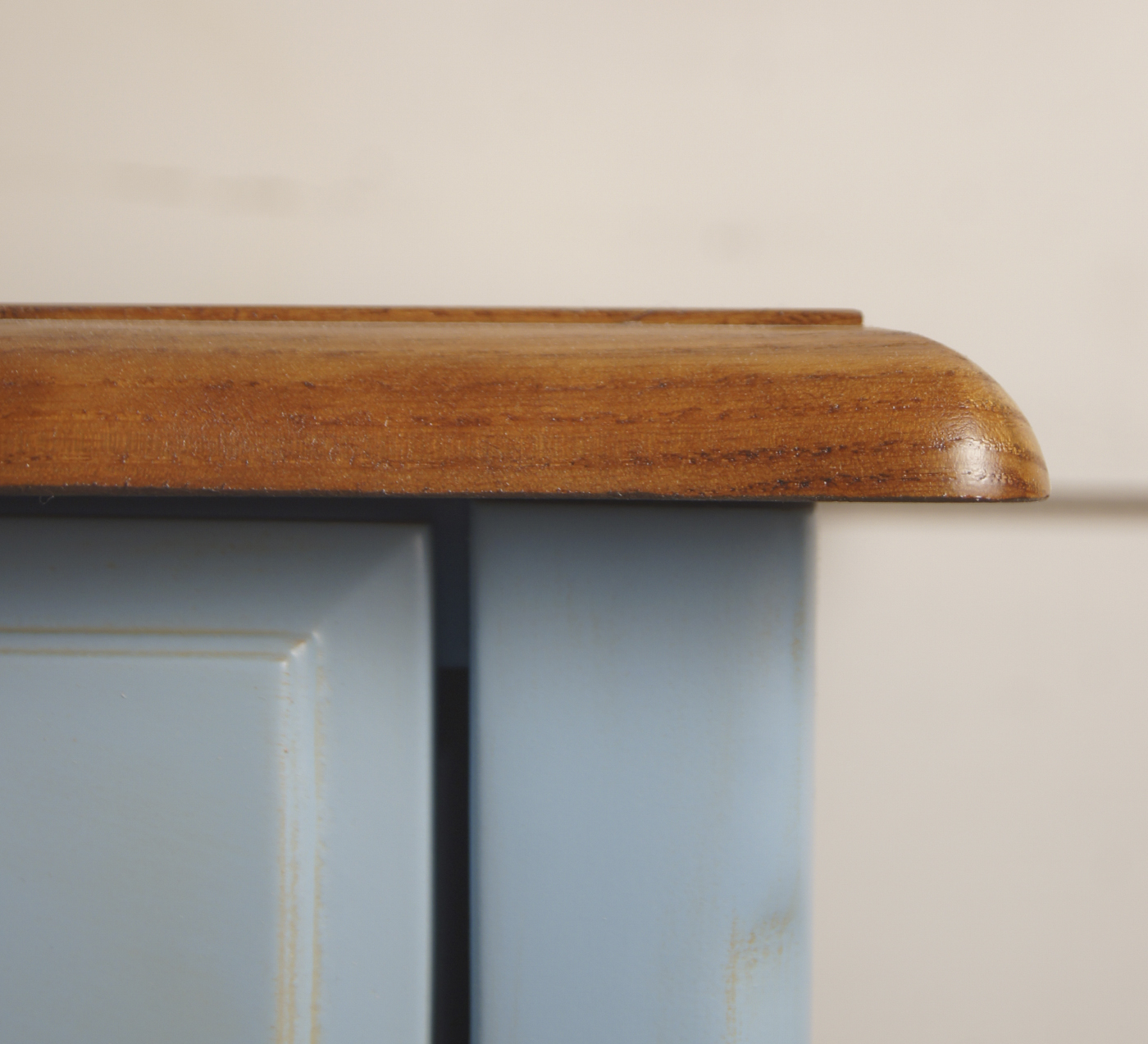 Прикроватная тумба "Leontina Blue" с одним ящиком