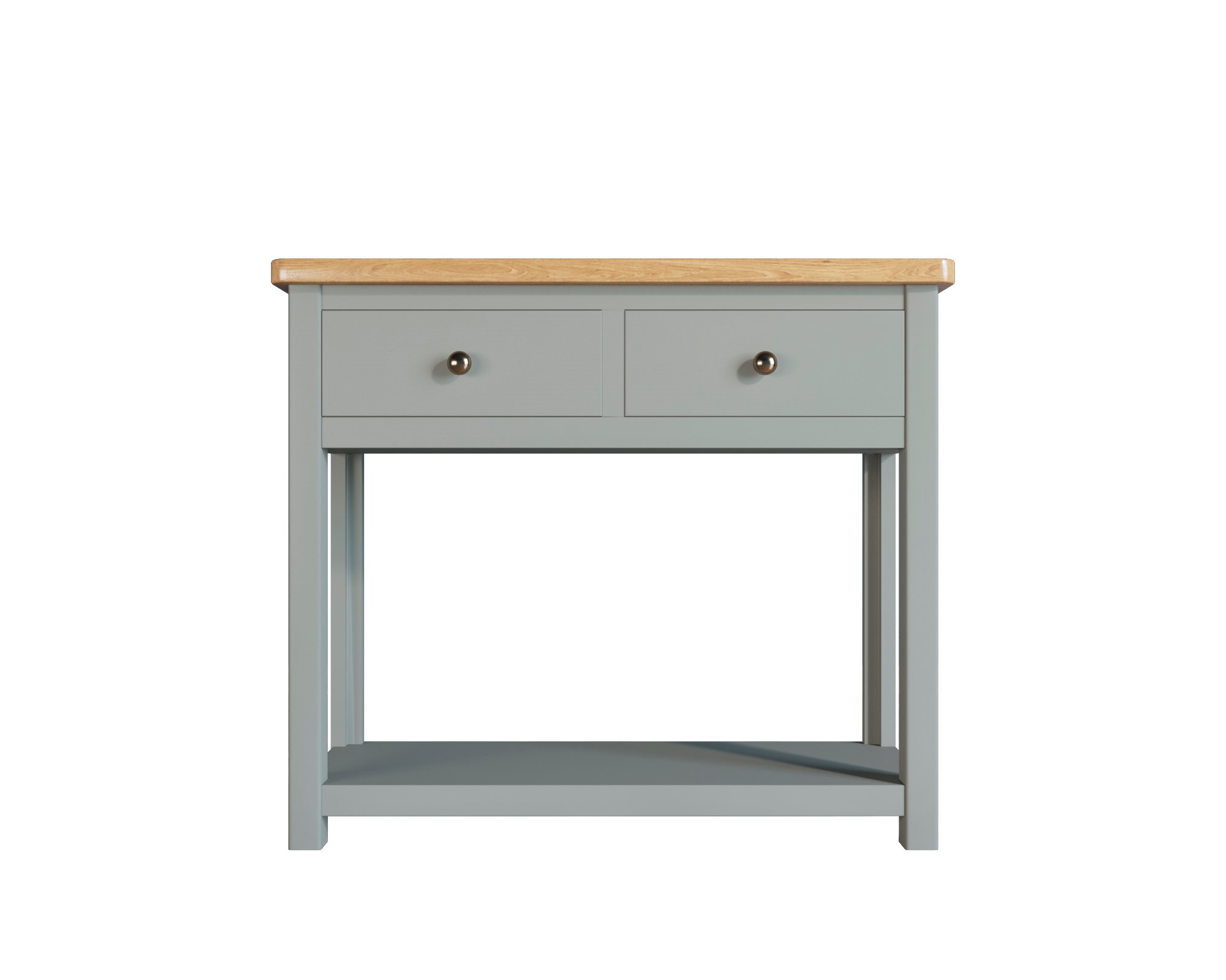 Консоль с 2 ящиками "Jules Verne" в сером цвете