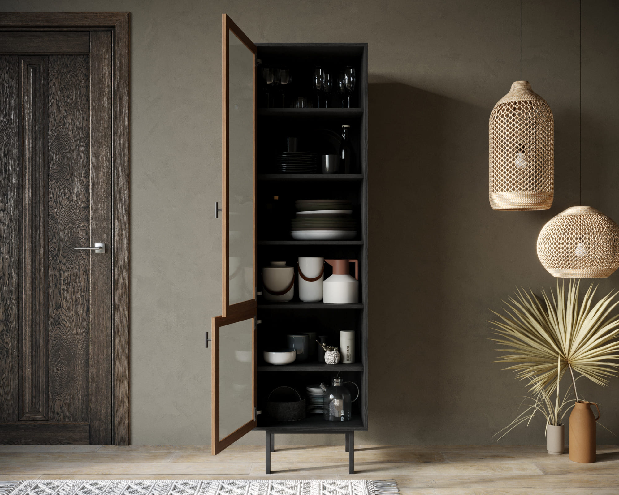 Шкаф c двумя дверками "Emerson"