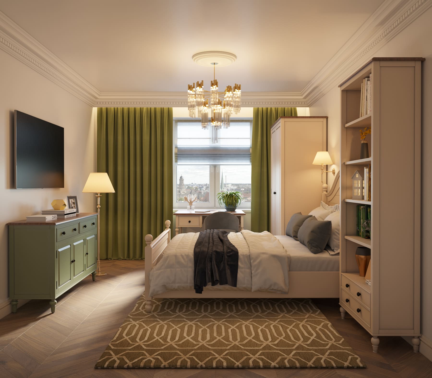 Комод 3 дверки "Odri"