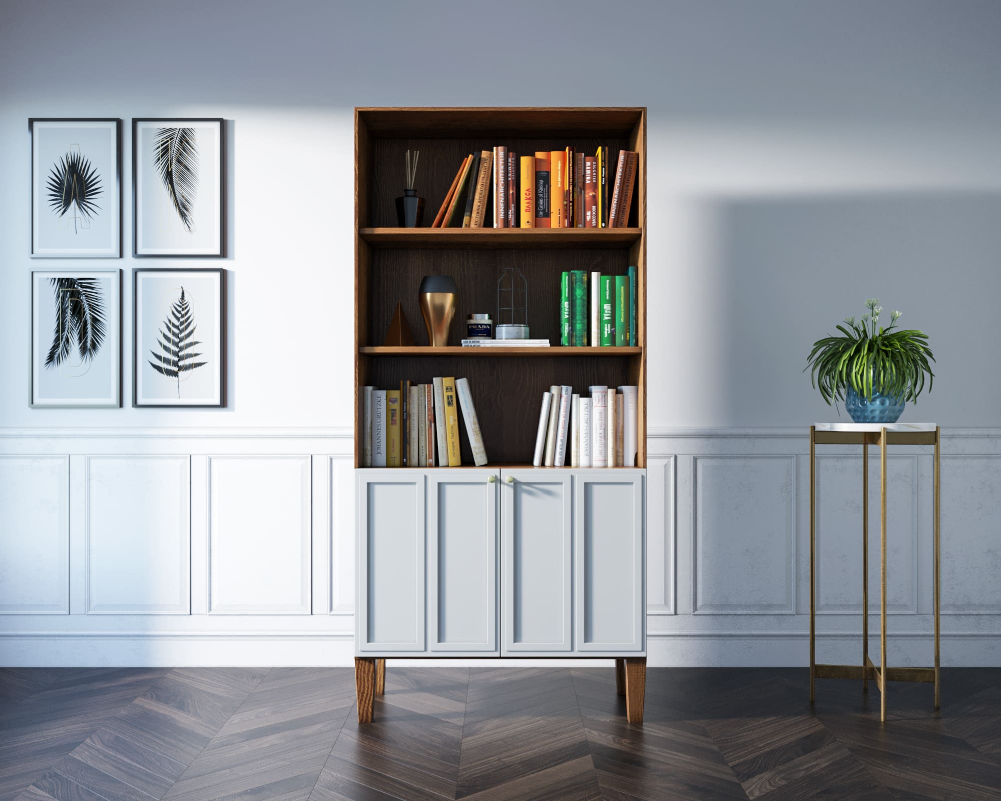 Стеллаж двухстворчатый "Andersen"