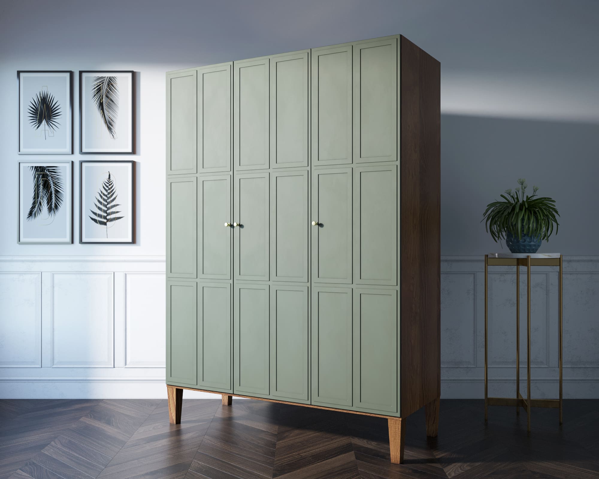 Шкаф массив "Andersen" трехстворчатый