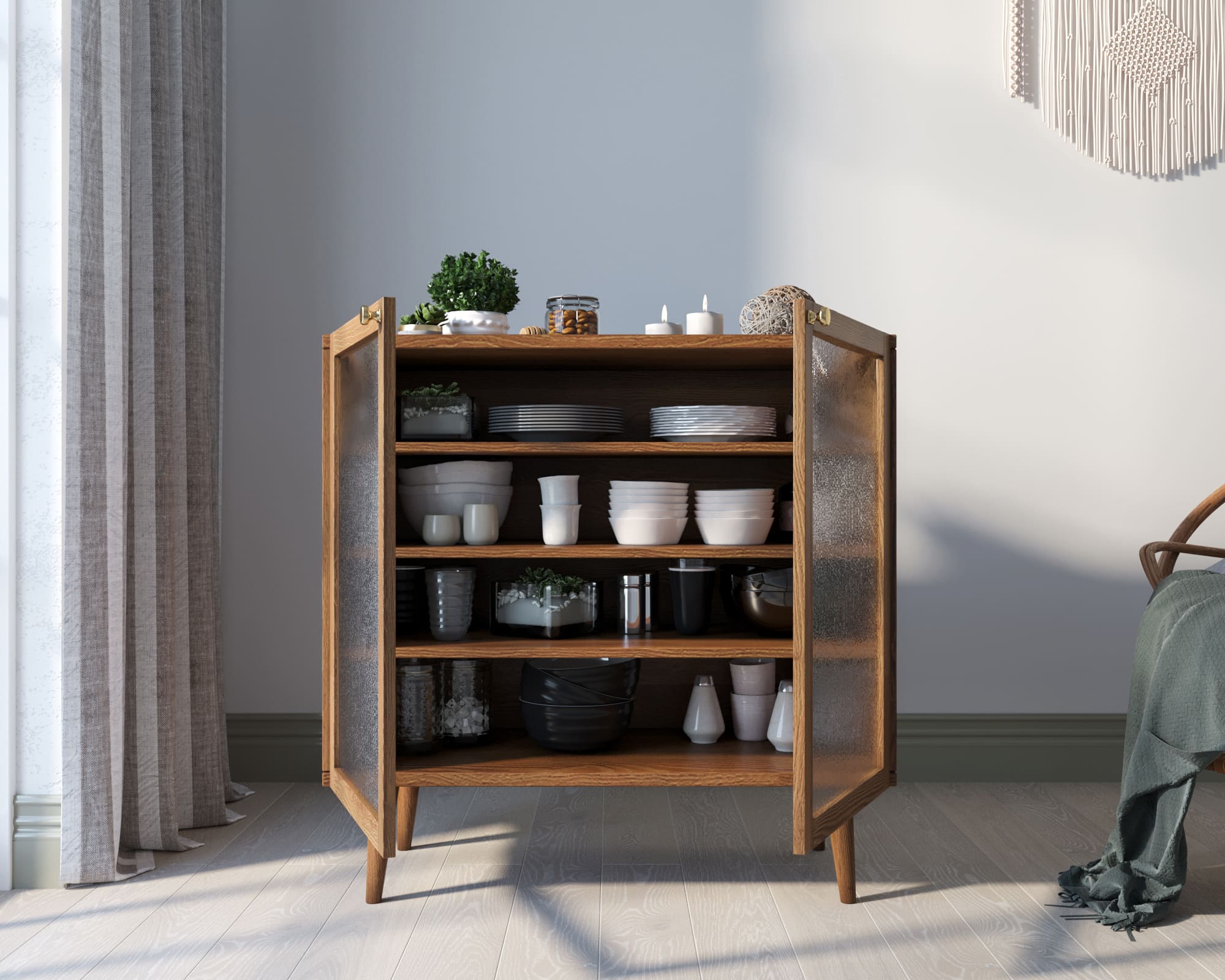 Буфет "Berber" с дверками малый