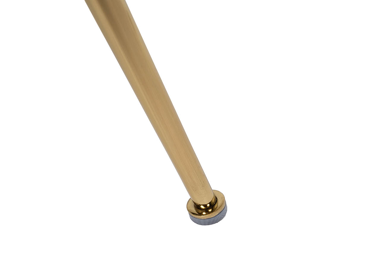 30C-301-1G LPI Стул велюр пепельно-розовый, мет.ножки 