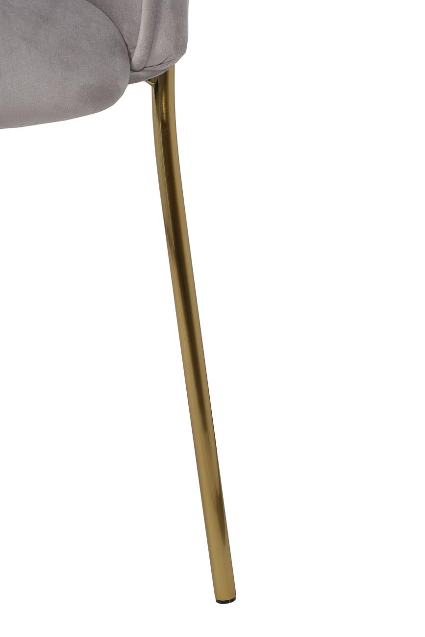 30C-1127-Z GRE Кресло, велюр светло-серый