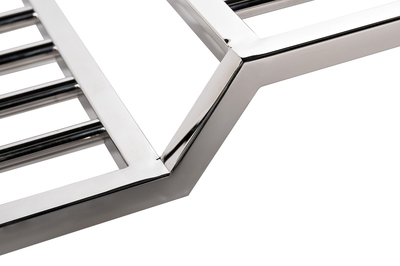 47ED-010BAN-GLB Банкетка голубой велюр/ хром