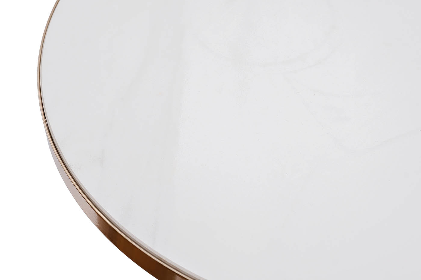 2KF111037-G Стол журнальный с мраморной столешницей, цвет опоры золото