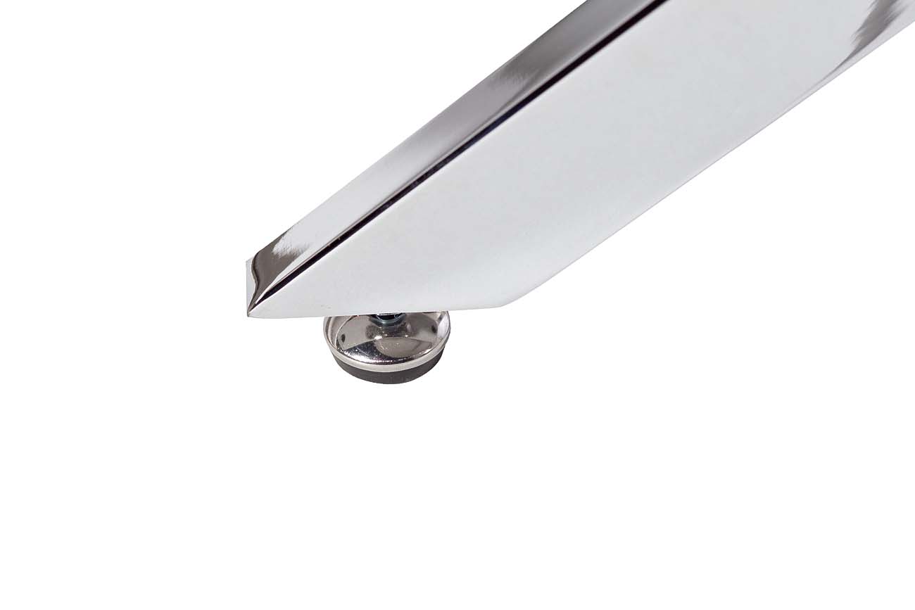 30F-STOL/OB-9571 Стол обеденный круглый, ножки хром