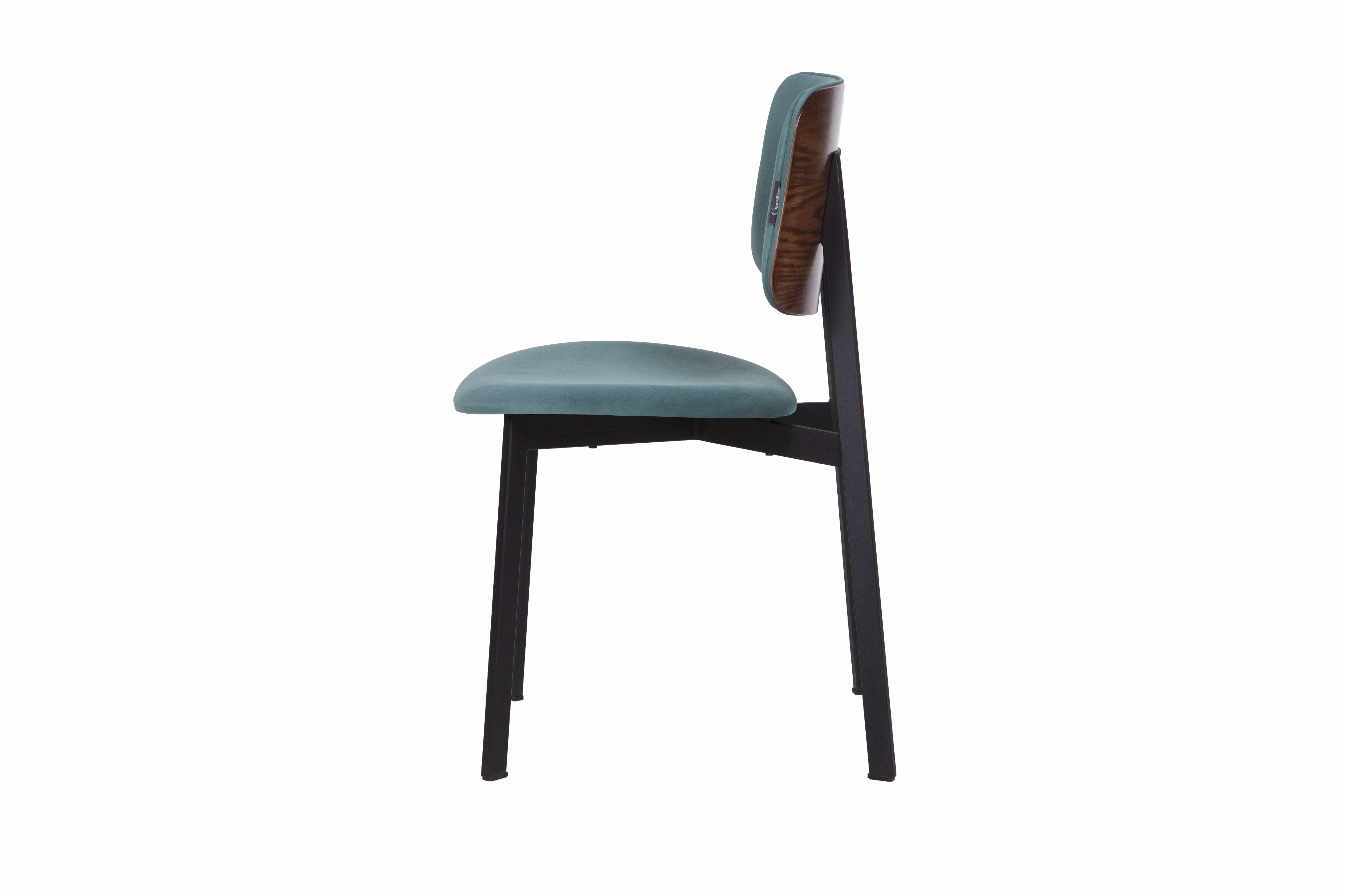 Стул Бетта  Фреш 27 океан каркас  Чёрный