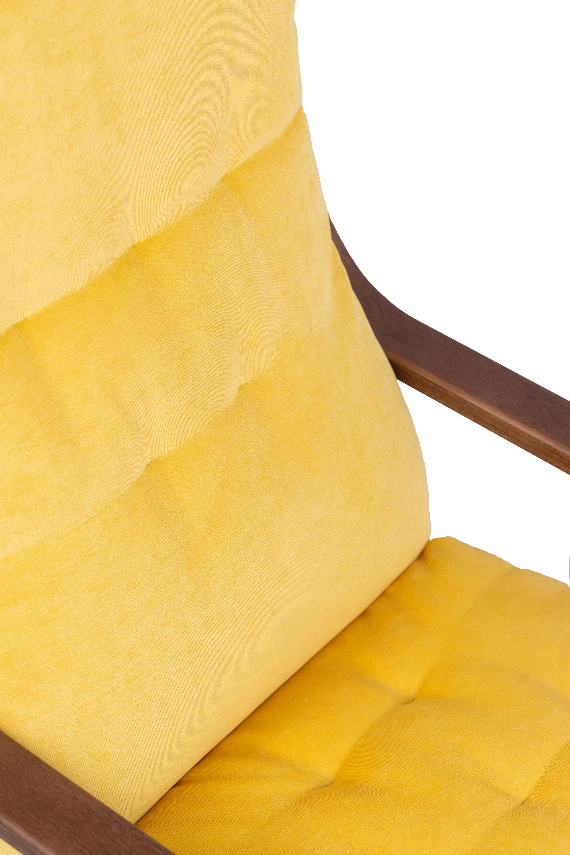 Детское кресло Лайма Kids  Вельвет Люкс 72 - оранжевый каркас  Берёза