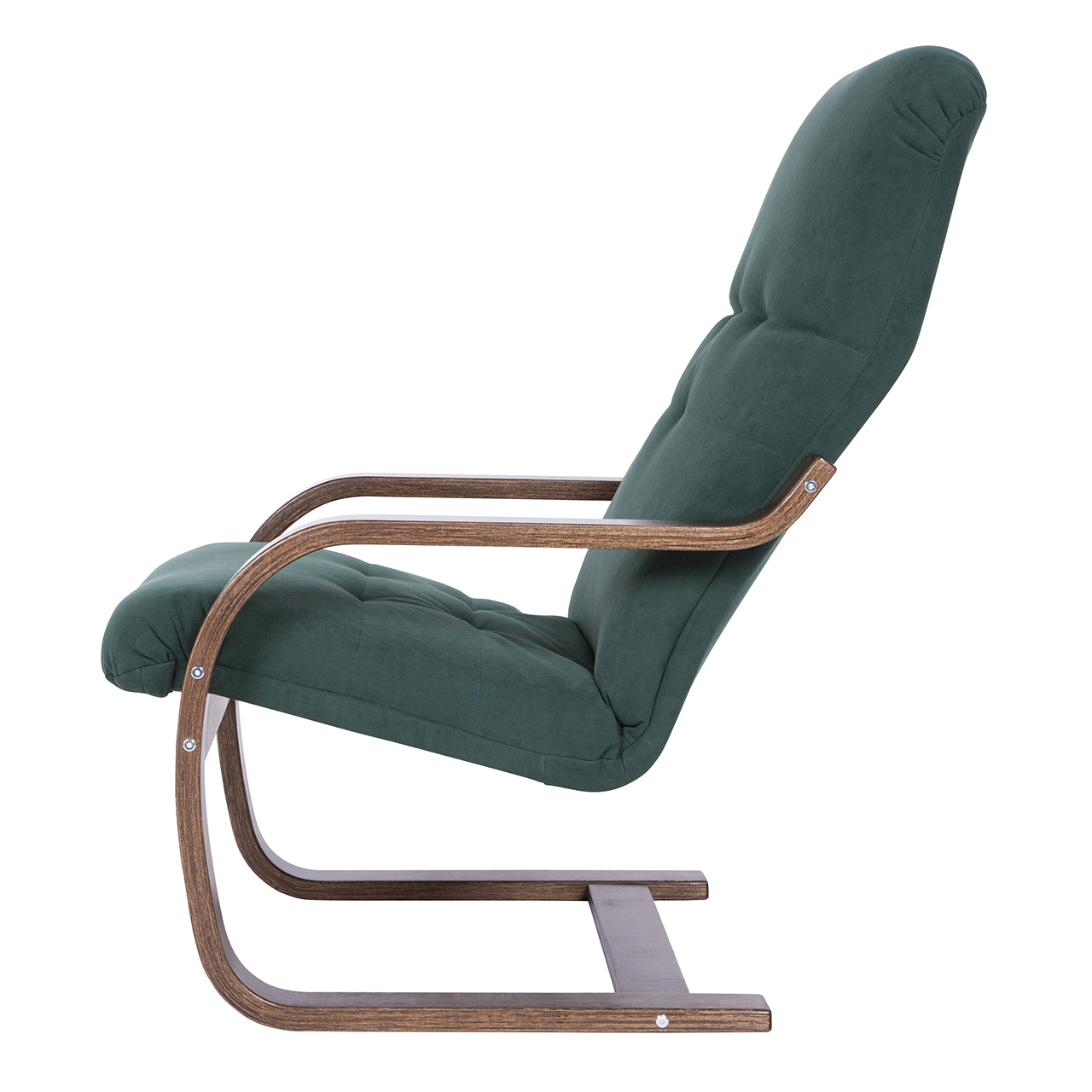 кресло Сайма  Малахит каркас  Орех