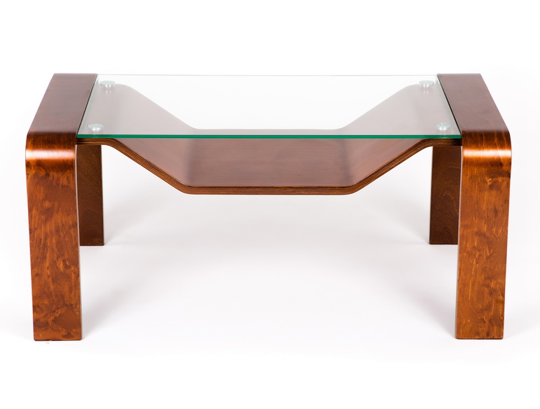 журнальный стол Гурон 1 каркас Вишня