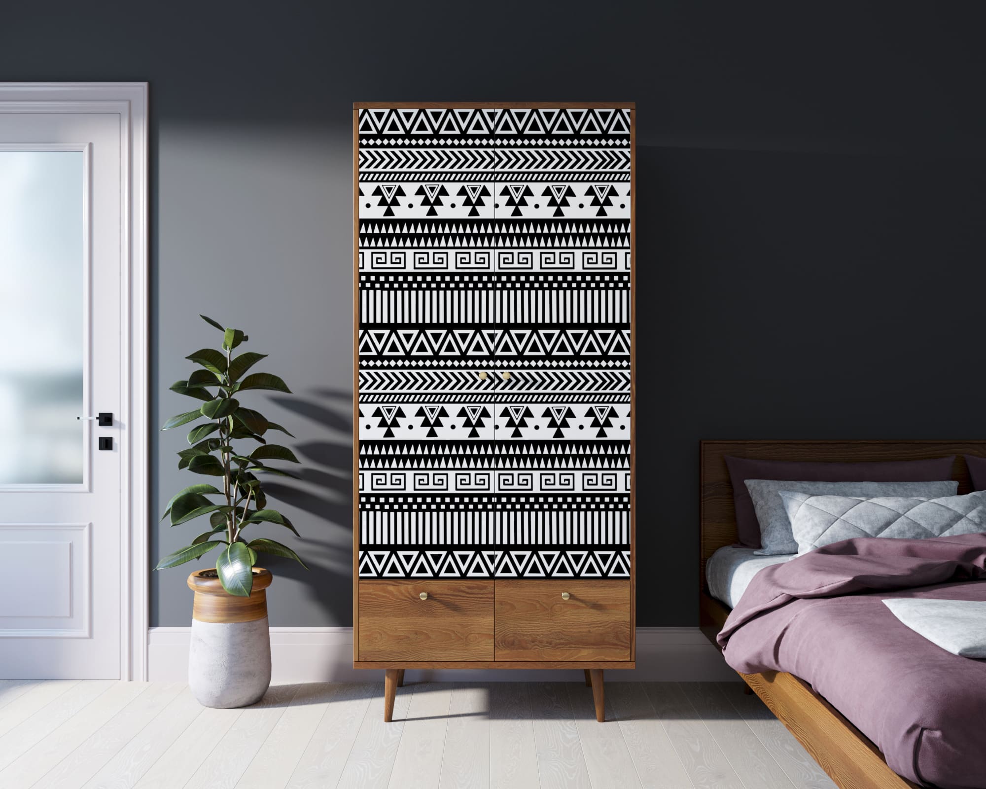 Мебель с принтами