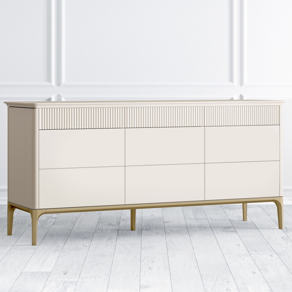 Комод белый с ящиками большой PrG07NTB