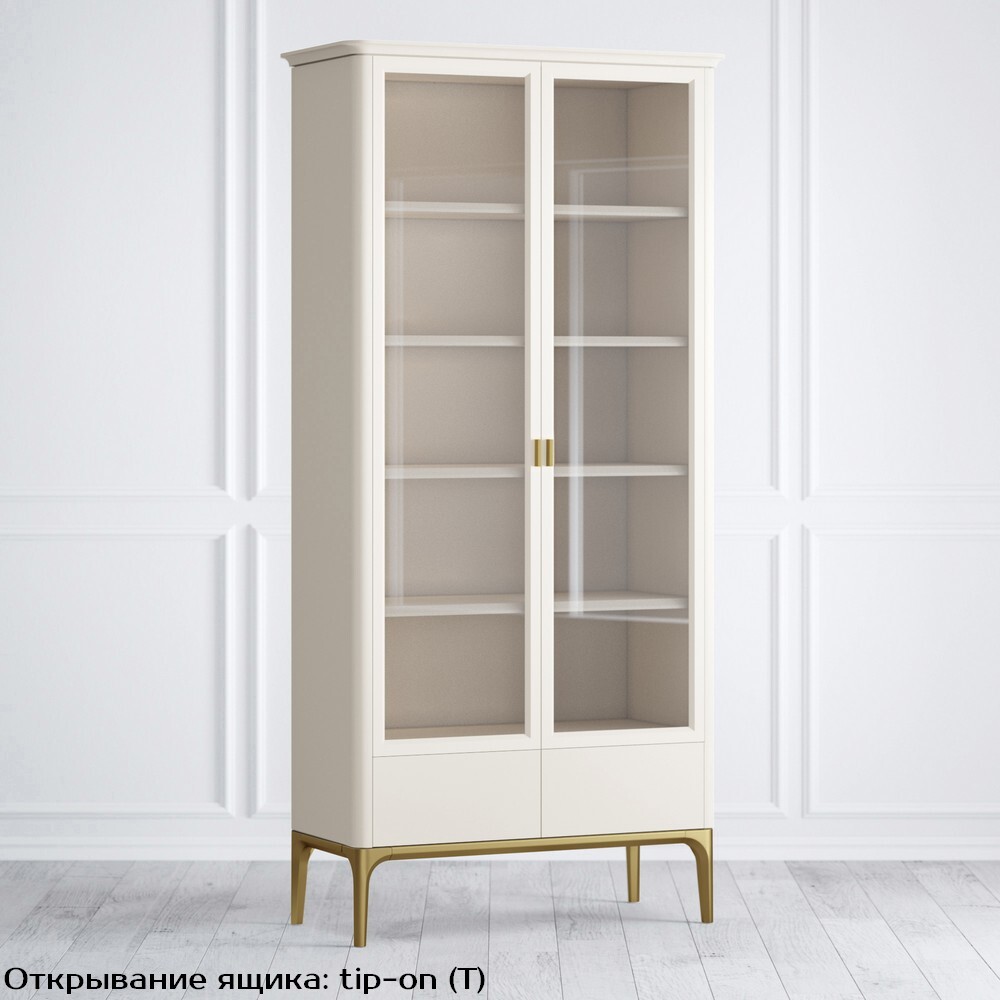 Шкаф книжный 2 ящика 