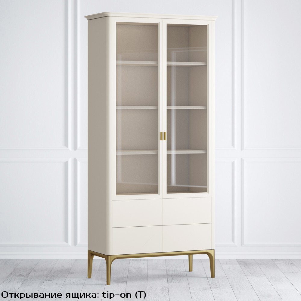 Шкаф книжный 4 ящика 