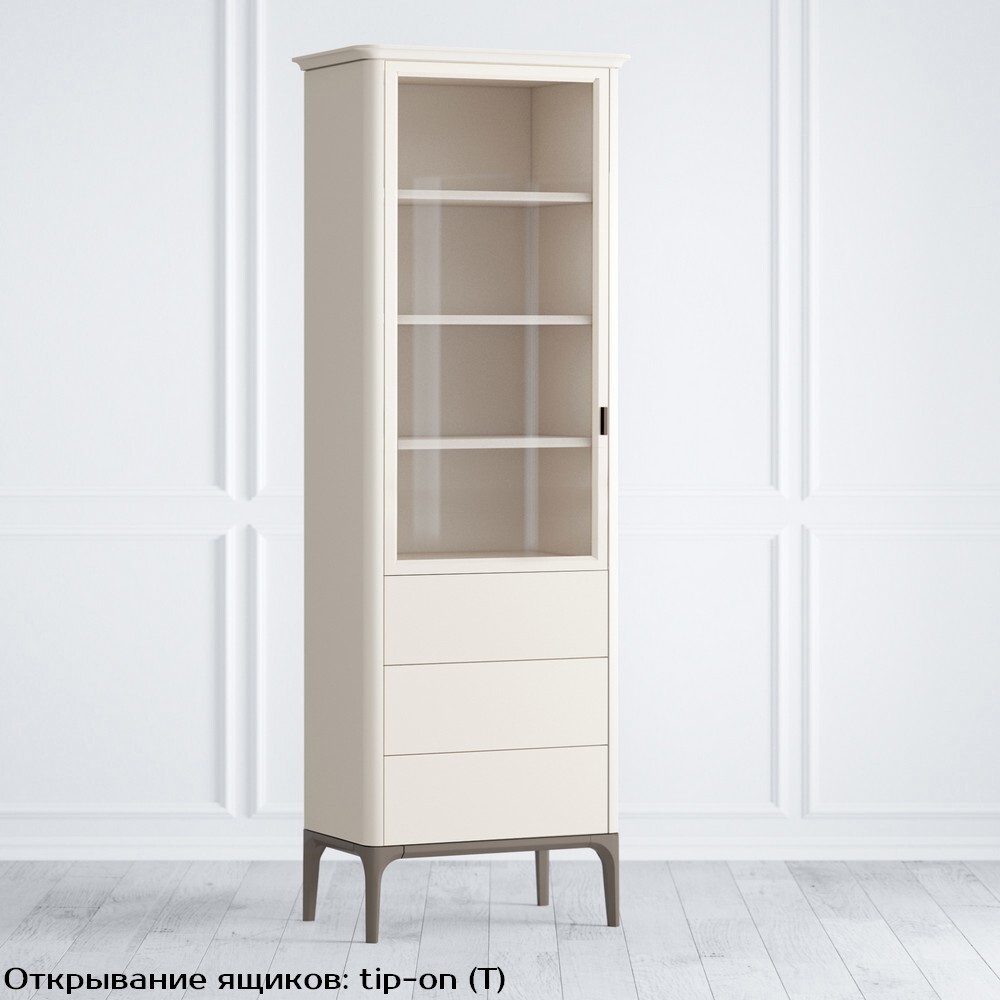 Шкаф книжный малый 3 ящика L 