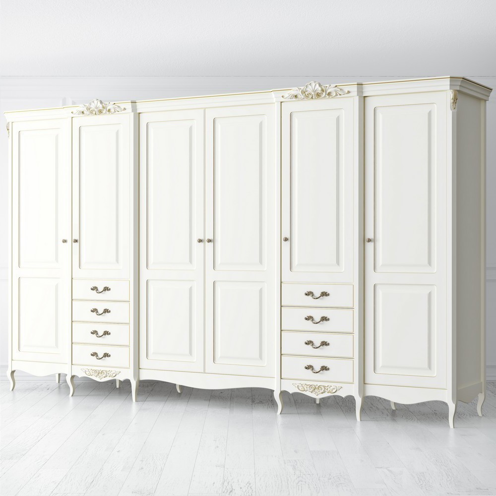 Шкаф 6 дверей