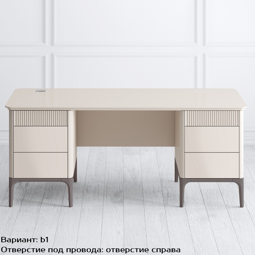 Стол письменный с тумбами 