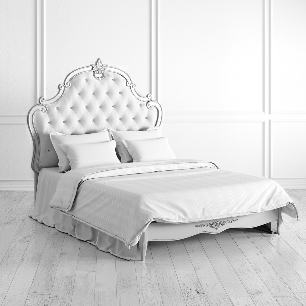 Кровать с мягким изголовьем 140*200 