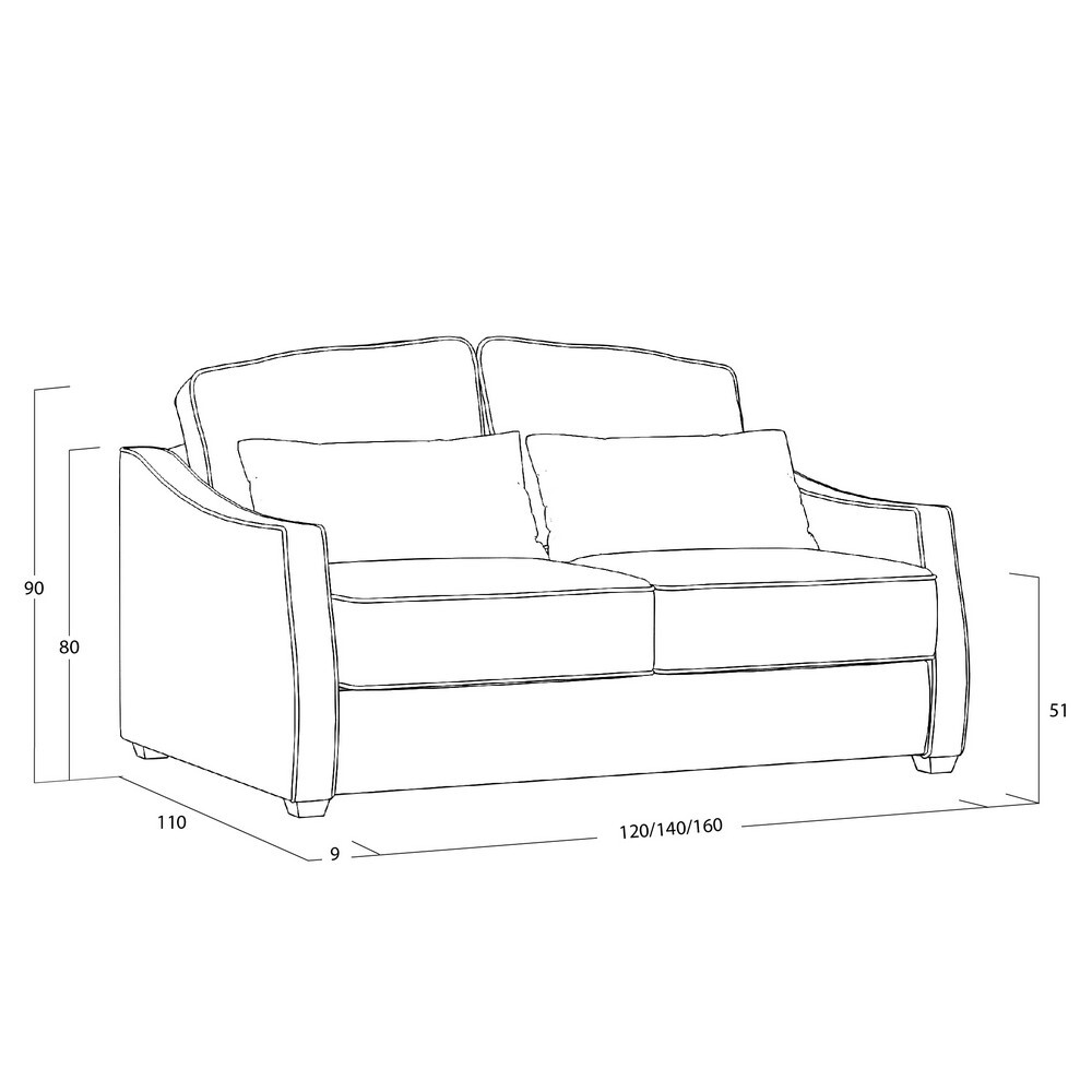 Диван Infante DIf-I-160-K03-KaB08-0383