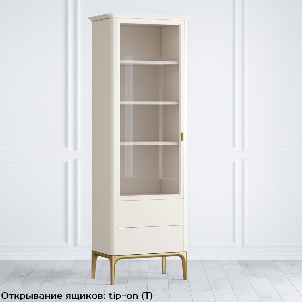 Шкаф книжный малый 2 ящика L 