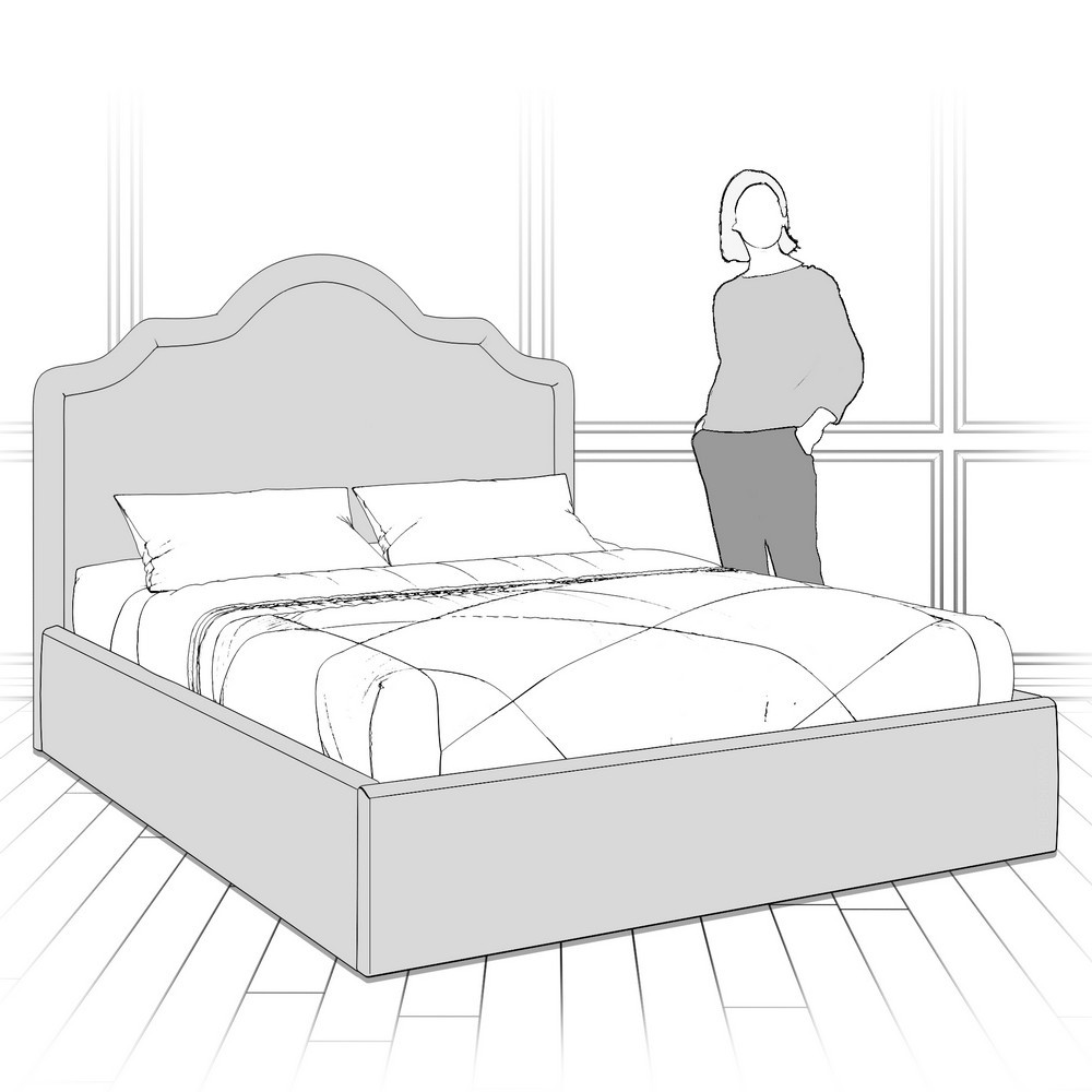 Кровать с подъемным механизмом K05-1800-B13